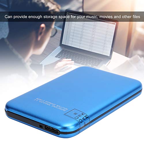 Dpofirs 2,5 '' Mobile Externe Metallfestplatte, tragbare USB 3.0-Festplatte mit Adapterkabel für Desktop-Laptop, 8 MB… – Bild 3