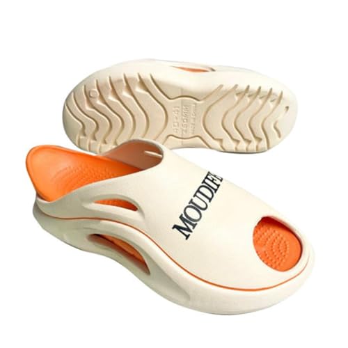 Cloud Slippers for Women and Men - Arch Support House Slippers, Lightweight Indoor Slides | Thick Sole & Non-Slip Bathroom Sandals - Unisex Slippers - Ultimate Comfort & Easy to Clean