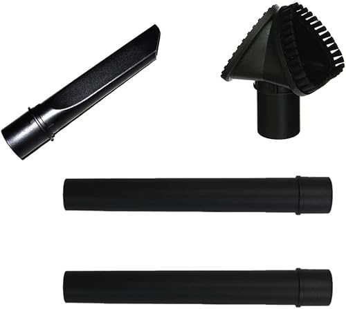 Accesorios para aspiradora Bissell Varitas de extensión de vacío de 11 pulgadas, cepillo de polvo y herramienta de tapicería, y accesorios de