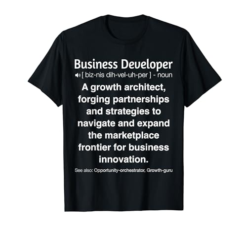 Lustiger Geschäftsentwickler T-Shirt