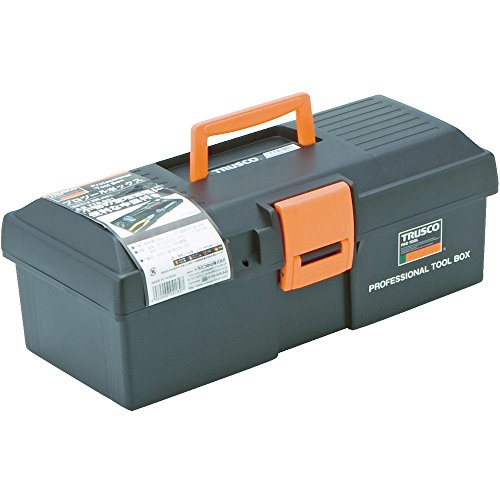 TRUSCO TTB-901 Pro Tool Box, Black/Orange