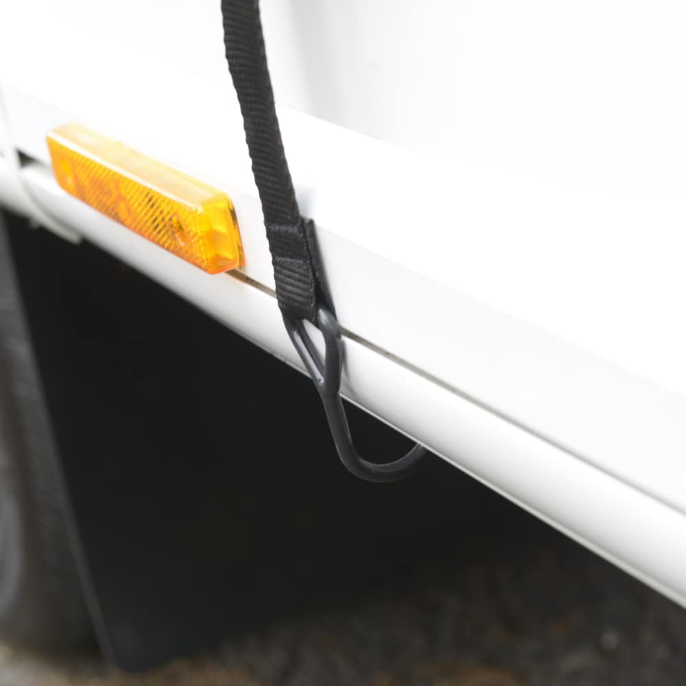 UK Custom Covers Copertura Impermeabile Per Tetto Roulotte – Argento, Adatta 5,2-5,8m - 2