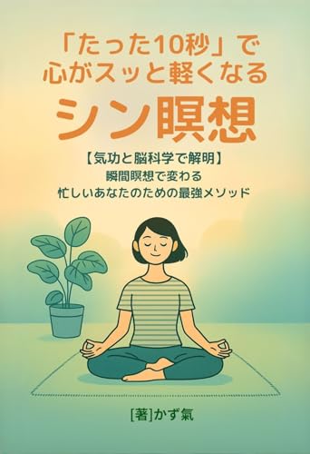 たった10秒で、心がスッと軽くなるシン瞑想: 【氣功と脳科学で解明】瞬間スイッチで変わる、忙しいあなたのための最強メソッド