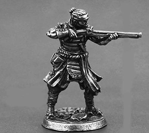 Muñeco Miniatura Samurai de Aleación DIY Militar miniatura 1