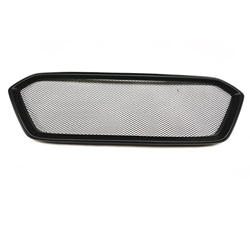 車用フロントレーシンググリル グリルアッパーバンパーフードメッシュグリッド スバル アウトバック スポーツ 2.5L 2020 2021 2022に適合(Fiberglass)