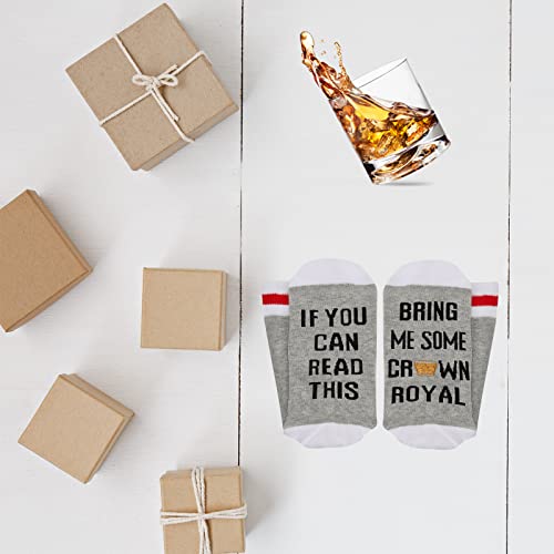 GJTIM 2 PAIRS Whiskey Gift Whiskey Lover Drinker Whiskey Lover Socks4