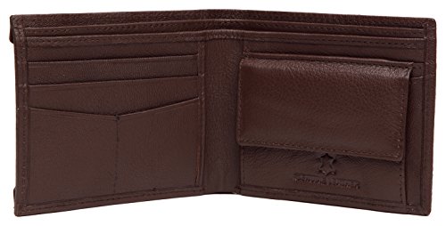 Image of WildHorn Leather Old River Casual Wallet For Men, Brown