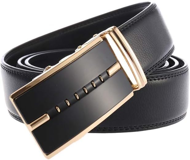 Ceinture garçon sauvage populaire marron boucle automatique mode