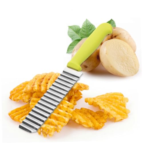 Cortador de papas ondulado de acero inoxidable SOLUSTRE miniatura 6
