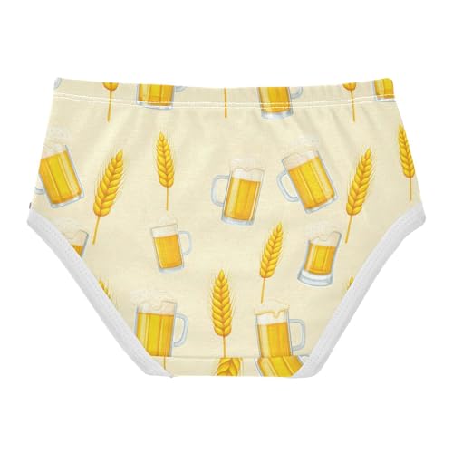 Beer Wheat Yellow Toddler Girls's Underwear 2T 23031642