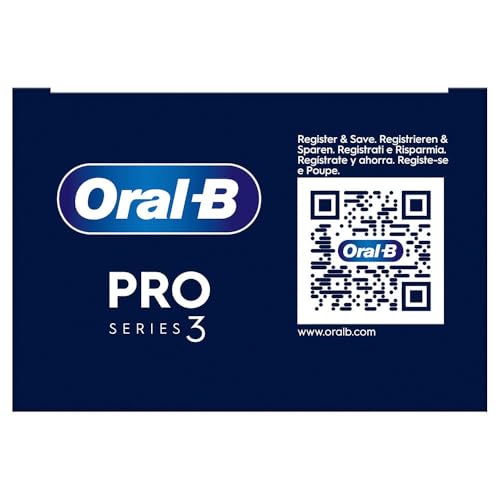 Oral-B Pro Series 3D Elektrische Zahnbürste, Weiß, 1 3D-Reinigungsbürste, entfernt Zahnbelag, 3 Putzmodi, Timer, wiederaufladbar – Bild 7