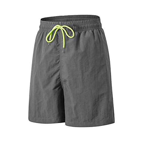 Andoer Calças esportivas masculinas verão quadril fitness running roupas esportivas com cinto de gra