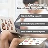 A4 Sticker Paper Labels, ADERTOS 30 Sheets Printable Vinyl Stickers Paper Clear Sticker Printer Paper Self-Adhesive Vinyl Inkjet Film Decal for Inkjet & Laser Printers - Clear, 297 x 210 mm #2