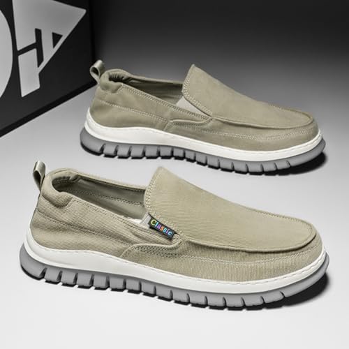 Men's Casual Slip - On Loafers: Lightweight, Comfortable. Suited for Home, Leisure Travel, and Driving.4
