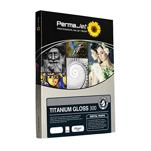 PermaJet Titanium Gloss 300 A4 Photo Paper - 25 Sheets (A3-25 Sheets)