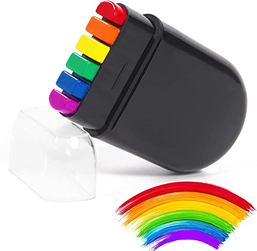 ZHIHUI Regenbogen Schminkstift, LGBT Gay Pride Regenbogen Flagge Schminke für Gesicht Körpermalfarben Ideal für Gay Pride Feiern Kostümparaden für Schwule und Lesben Cover