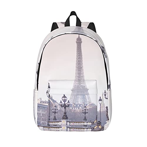 Sac à dos pour ordinateur portable à motif Tour Eiffel le cadeau idéal pour ados