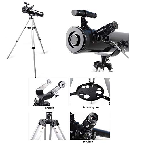 Telescopio Refractor Portátil para Principiantes con Trípode 700mm miniatura 5