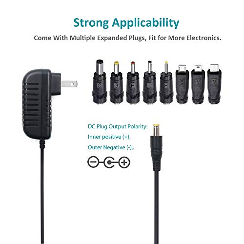 image for Basicvolt 5V 3A 3000mA Universal AC Power Supply Cord Plug Charger Ada