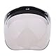 Gazechimp Universal 3 Druckknopf Bubble Helm Visier Motorrad Face Up Windschutzscheibe - Farbe # 2