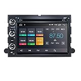 hizpo Android 10 Car GPS Navigation Fit for Ford F150 F250/350/Edge/Fusion/Mustang in Dash DVD Player Stereo Radio BT SWC WiFi 4G Support DVR TV DAB+TPMS