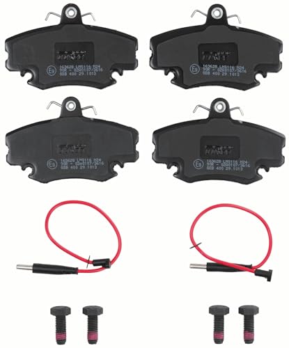 TRW GDB400 Pastillas de Freno Juego de 4 para Renault Clio Mio II (BB_, CB_) 1998-2016 Eje Delantero y Otros Vehículos