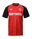Castore Bayer 04 Leverkusen Trikot Home 2024/2025 rotschwarz XL