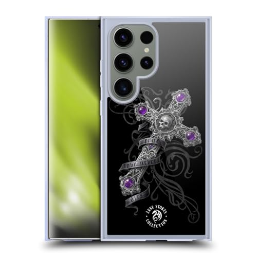 Coque S24 Ultra Anne Stokes Croix d'amour Perdue Gel MagSafe