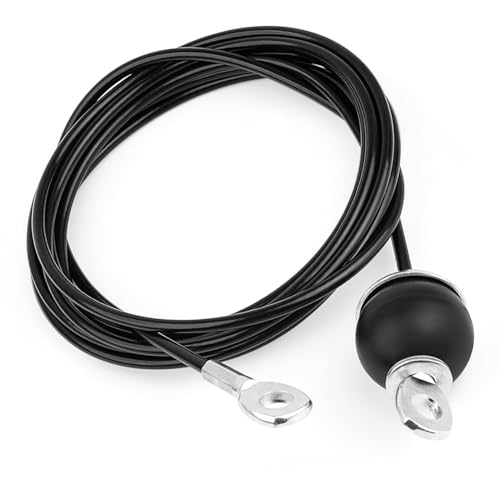 LERANXIN Poleas Gimnasio, 3,5 Metros Polea Gimnasio Casa, Acero Inoxidable, Galvanizado Cable Polea, Fácil de Instalar, Adecuado para el Cable de Repuesto para Gimnasio en Casa
