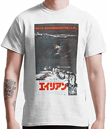 Amazon Alien エイリアン Sf 映画 Tシャツ ホラー 宇宙人 プリントtシャツ コヴェナント 人気 おしゃれ メンズ レディース Tシャツ 夏服 スポーツ トップス 半袖 無地 通気性 ファッション ゆったり Tシャツ カットソー 通販