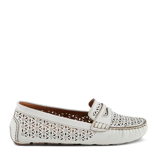 Image of Spring Step Crain Women's Laser-Cut Out Moccasin with Removable Insole