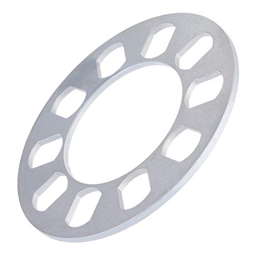 Sangmei Adaptador de espaçador de roda universal 5 orifício 5 mm Adaptador de roda de alumínio 5 ter