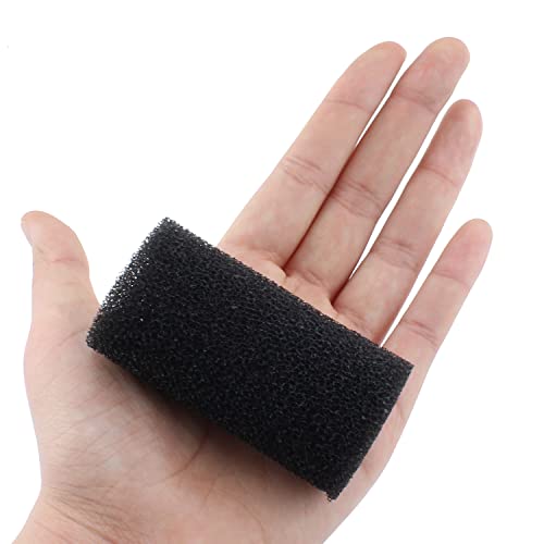 Mtqy 6Pcs Pre-Filter Sponge 0.7" Intake Aquarium Foam Sponge Roll Intake Filter Cover For Aquarium Shrimp Fry Fish Tank Filter #TOP3