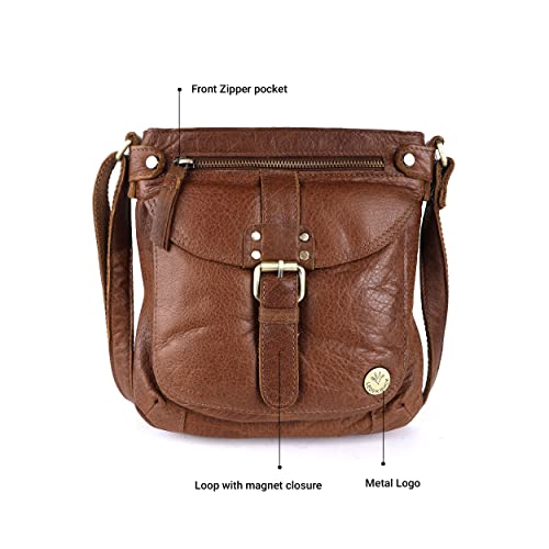 Real Leather Soft Small Womens Crossbody Handbags & Purses - Premium Sling Crossover Shoulder Bag4
