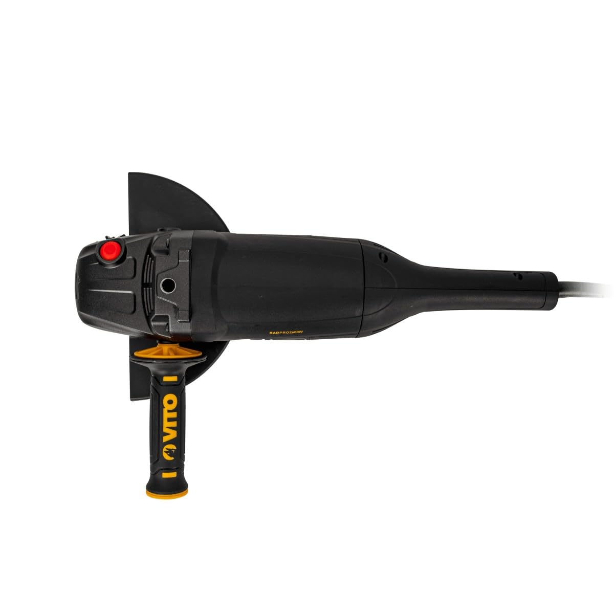Szlifierka kątowa 230mm VITO 2600W Profesjonalna rękojeść boczna