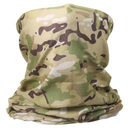 HARFINGTON Summer Cooling Neck Gaiters Sun Protection Face Mask Fishing Neck Gaiter Breathable Bandana