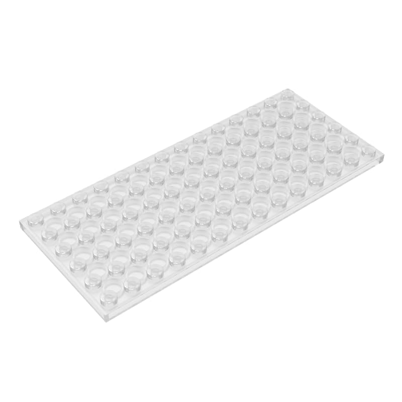 XYEIUGO GDS-527 3456 Foundation Plate 6x14, Trans-Clear, 10 PCS — image 1