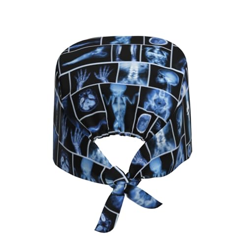 Image of Surgical Caps Men Women, Scrub Cap with Sweatband Adjustable