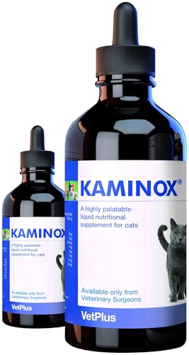 VetPlus Kaminox - A Highly Palatable Liquid Nutritional Support For Cats 60Mls