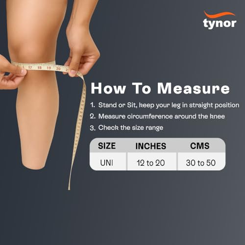 Image of TYNOR Dual Patellar Knee Support, Black, Universal, 1 Unit