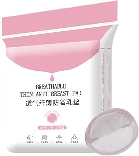 Premium Disposable Nursing Pads for Breastfeeding Moms - 100 Soft