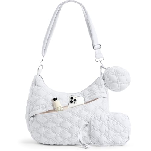 Bolso Tote Acolchado Puffer con Correa Ajustable para Mujer miniatura 1