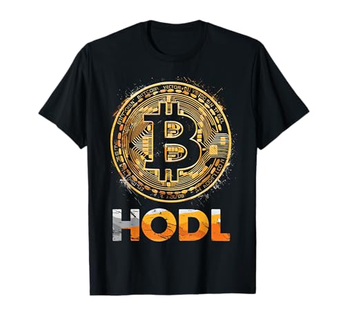 Bitcoin BTC Criptomonedas HODL Camiseta
