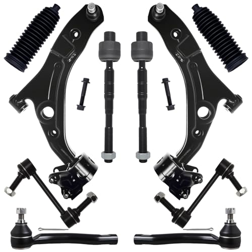 AUQDD 10Pc Front End Suspension Kit Fit For 2007-2014 Fo-rd