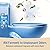 CloudMades Beverage can Toilet Bowl Cleaner,Septic Toilet Bowl Tablets in Bottles, Automatic Long-Lasting Toilet Cleaner Bottle,Powerfully Cleans and Prevent Stain Build Up (Ocean Scent)