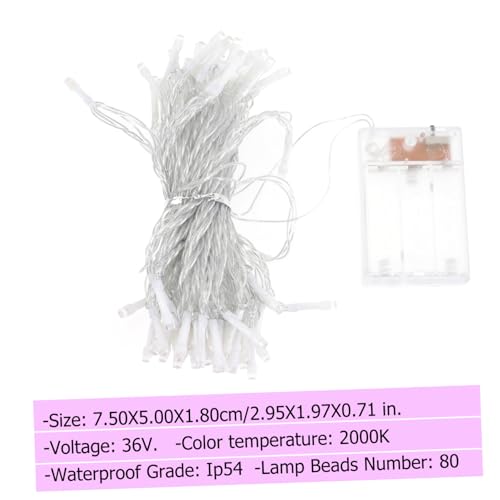 Guirlande LED à Piles pour Décorer Facilement le Jardin sans Prise - 7