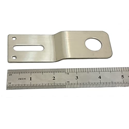 UngSung Fender Mount Antenna Bracket 3/4 inches Hole Stainless Steel