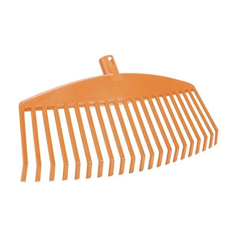 FloraSun Plastic Leaf Rake Attachment 42 x 22 x 30 cm Telescopic Handle Cover
