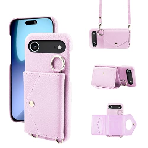 CASAFUNY �ƌ݊����̂��� iphone 17 air �P�[�X �蒠�^ �V�����_�[ ���߉\�ȃV�����_�[�X�g���b�v ��|�� ���|�� �΂߂��� ���f�B�[�X ���ϋ� �J�[�h �X�g���b�v �g�уP�[�X �A�C�t�H��17air �X�}�z�P�[�X �J�[�h���[ �c�u�� 