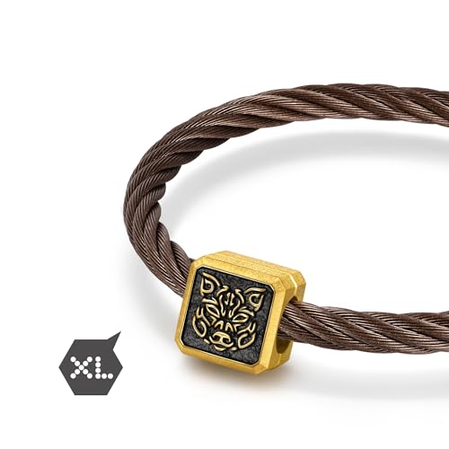 Image of CHOW SANG SANG 999 Gold Charme Chinese Zodiac Charm Bracelet for Men 19cm